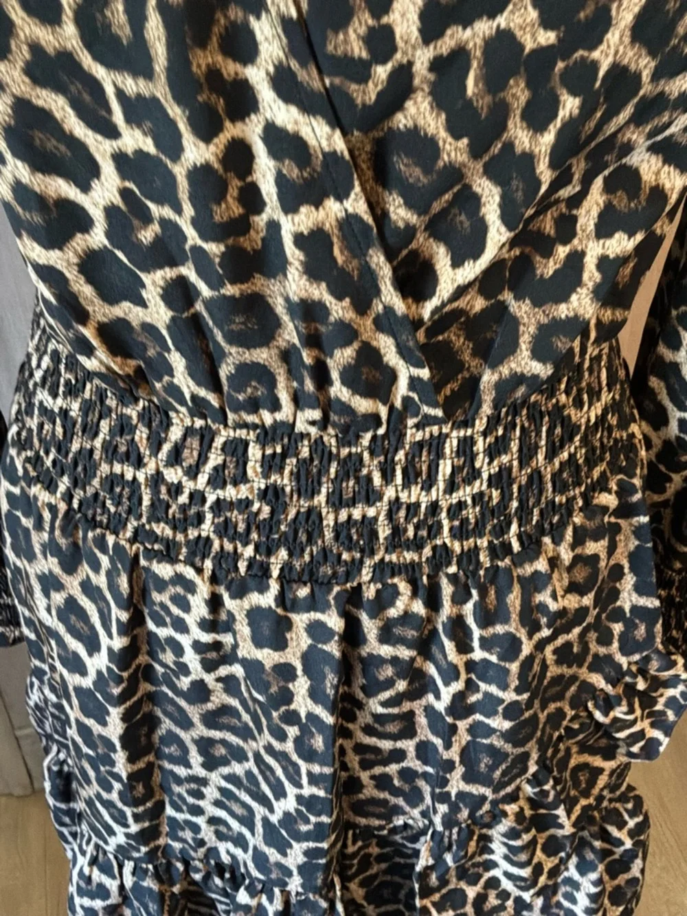 NWT Michael Kors “Julia” Leopard Print Dress XS